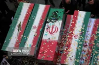 پیکرهای مطهر فرماندهان شهید و شهدای مردمی جنگ رمضان امروز تشییع می‌شود+ تیزر