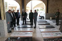  تجدید میثاق رئیس‌کل دادگستری استان زنجان با آرمان‌های شهدا در نخستین روز کاری
