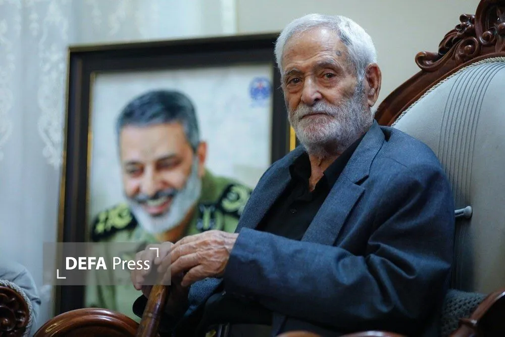 پدر شهید سپهبد موسوی