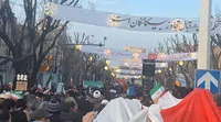 فیلم/ قرآن بیزه هدفدی، رهبری میز شرفدی، پهلوی بی‌شرفدی