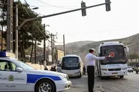 انسداد موقت محورهای خروجی هرمزگان به سمت فارس و کرمان