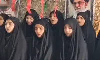 فیلم/ اجرای سرود دانش‌آموزان گناوه‌ای در یادواره شهدا