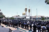 نماز ظهر عاشورا در امامزاده عبدالله(ع) همدان اقامه می‌شود