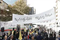 تصاویر اختصاص دفاع پرس از راهپیمایی روز ۱۳ آبان در سراسر کشور