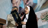 فیلم/ رجزخوانی دختر دیّری علیه دشمن آمریکایی صهیونی