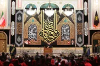 تصاویر/ عزاداری سالروز شهادت حضرت معصومه(س) در حرم بانوی کرامت