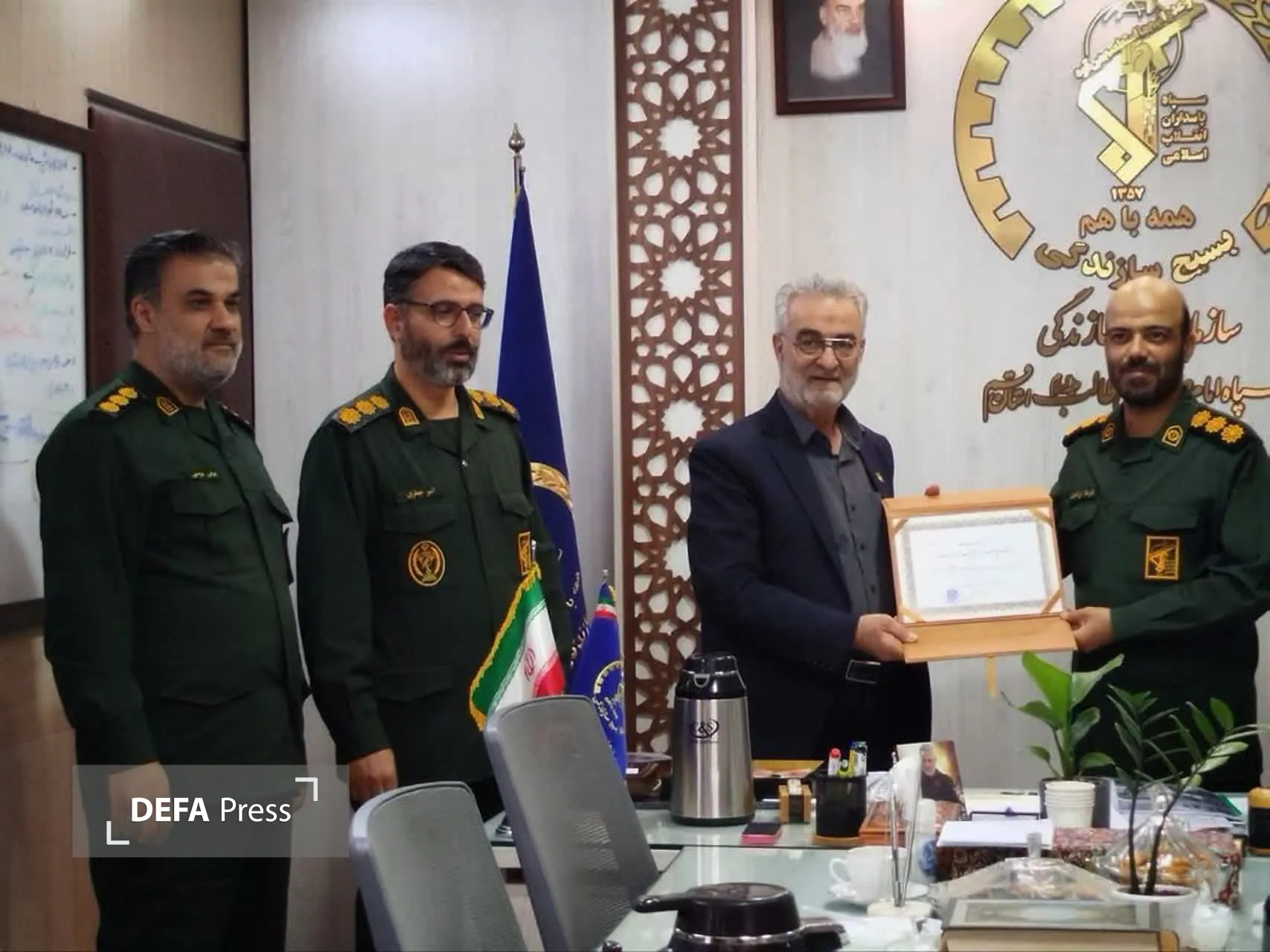 تقدیر از مسئول سازمان بسیج سازندگی استان