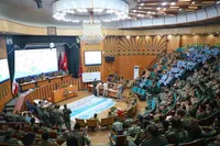 فوج کی پریڈ میں ہائبرڈ جنگ سے نمٹنے کے لیے مشترکہ آپریشن کی مشق کا انعقاد