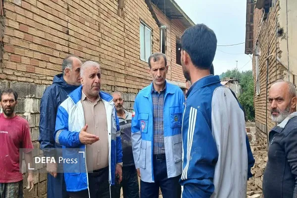 حضور میدانی سرپرست فرماندار ساری در مناطق سیل‌زده+ تصاویر