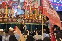 فیلم/ تداوم اجتماع دشمن‌ستیز مردم خراسان شمالی در جبهه خیابان