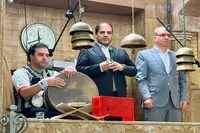 زنگ دفاع و مقاومت در زورخانه علی‌ابن ابی‌طالب (ع) یزد نواخته شد+ تصاویر