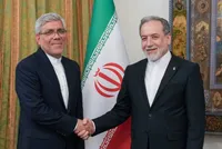 دیدار سفیر جدید ایران در بلاروس با وزیر امور خارجه