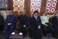 تصاویر/ مراسم گرامیداشت رهبر شهید انقلاب در مسجد روضه محمدیه یزد