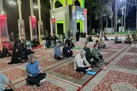 شب شعر دفاع مقدس و مقاومت در جوار هشت شهید گمنام برگزار شد+تصاویر