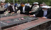 گلباران گلزار شهدای گمنام «جوادآباد ورامین »