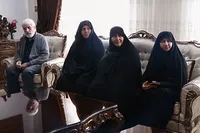 تصاویر/ دیدار معاون تعاون بنیاد شهید با خانواده شهید «یونس نصیری»