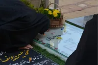 حال و هوای زائران گلزار شهدای کرمان در پنج‌شنبه آخر سال+تصاویر