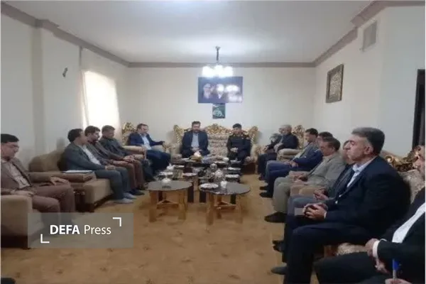 دیدار سپهری با سردارگراوندی دیدار سپهری با سردارگراوندی