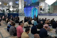 تصاویر/ برگزاری مراسم ولادت حضرت زینب کبری (س) در آستان مقدس امامزاده سیدعباس (ع)