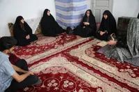 تصاویر/ دیدار با مادر شهید جنگ رمضان «حسن عبادی»