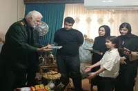 تکریم خانواده شهید علیجانی در اهواز