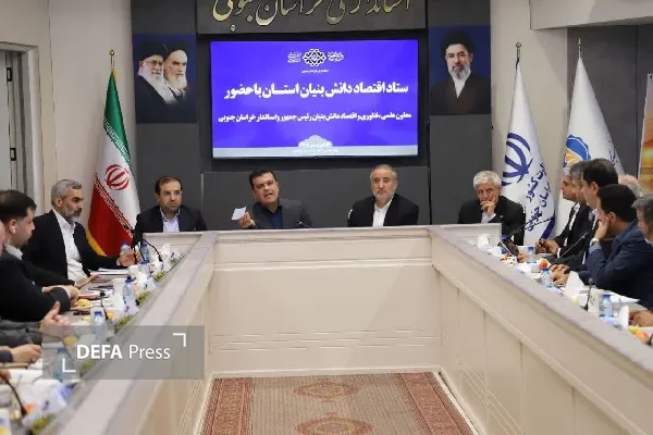 حمایت از اقتصاد دانش بنیان خراسان جنوبی به سمت زنجیره های ارزش هدایت می شود