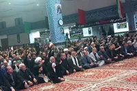 تصاویر/ برگزاری مراسم هفتم شهادت امام حسین(ع) و اجلاسیه ۱۶۲ شهید کار و تولید در بیرجند