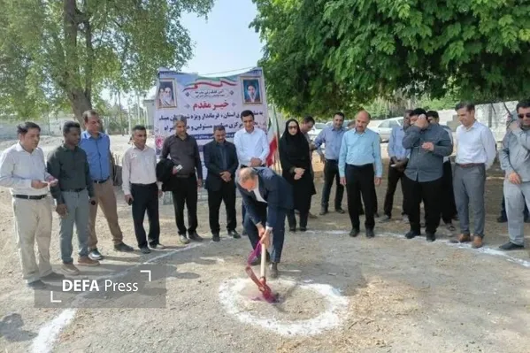 عملیات ساخت مدارس جدید در میناب با احداث ۶۰ کلاس آغاز شد