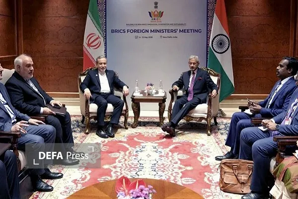 دیدرا عراقچی با وزیر امور خارجه هند