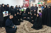 دیدار کاروان زینبی خوزستان از خانواده شهید ناو دنا