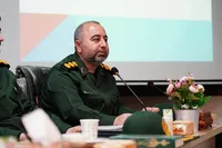 حضور پیشرفته‌ترین پهپاد ایرانی «شاهد ۱۳۶» در اجتماع مردمی شهرستان بجنورد