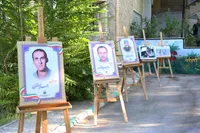 برپایی نمایشگاه عکس دفاع مقدس در حاشیه همایش تجلیل از پیشکسوتان کهگیلویه و بویراحمد+ تصاویر