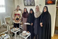 تجلیل مربیان کانون پرورش فکری کودکان و نوجوانان شاهرود از خانواده معظّم شهید والامقام حسین حمامیان