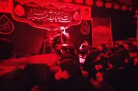 عزاداری هیئت فاطمیون کوی صفوی در شب پنجم محرم به یاد شهید هدایت دانشور