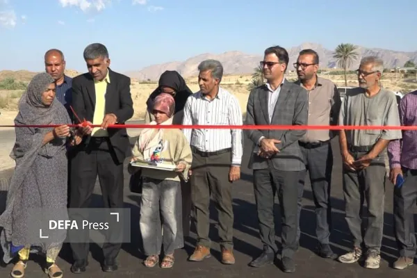 افتتاح طرح آسفالت معابر روستای کشرودخانه