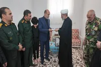 فیلم/ دیدار مسئولان استان اردبیل با خانواده معزز ۲ شهید اقتدار