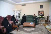 تصاویر/دیدار مدیرکل حفظ آثار دفاع مقدس آذربایجان غربی با خانواده شهید دایی زاده