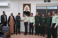 تأکید فرمانده سپاه ثارالله کرمان بر هم‌افزایی با نیروی انتظامی در مسیر خدمت به مردم