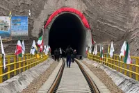 افتتاح خط راه‌آهن اردبیل ـ میانه توسط رئیس جمهور