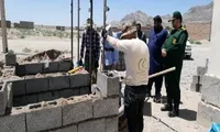 راه اندازی بیمارستان صحرایی سپاه دربخش پشتکوه شهرستان خاش