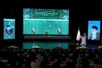 فیلم/ آیین «امین ایران ۳ - روایت مهر» در تهران برگزار شد