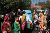 تصاویر/ رونمایی از پوستر جشنواره تئاتر کودک و نوجوان همدان به یاد کودکان شهید میناب
