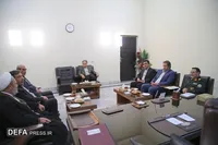 دیدار امام جمعه بخش نازلو با مدیرکل حفظ آثار دفاع مقدس و مقاومت آذربایجان غربی