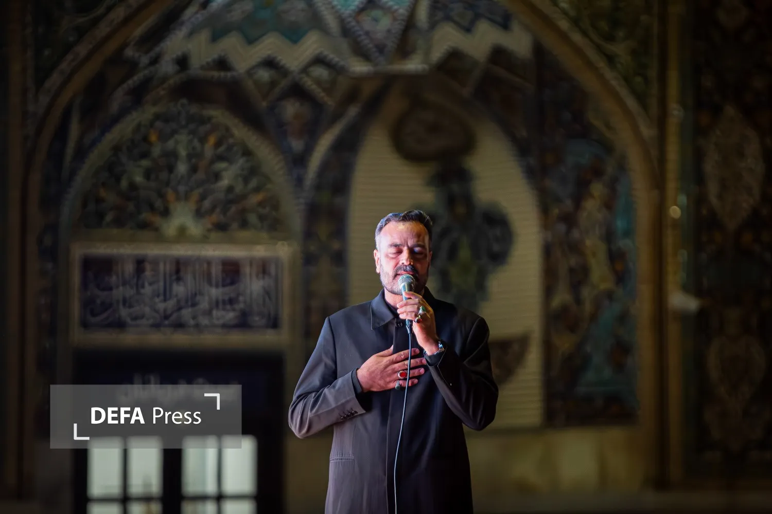 تصاویر/ نمایش آئینی «مدافعان ایران» در مشهد