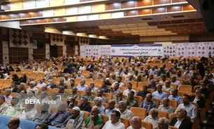 تصاویر/ برگزاری هفتمین آیین تجلیل از پیشکسوتان جهاد و مقاومت در استان بوشهر