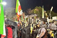 فیلم/ مقاومتی از جنس خرمشهر زیر بارش رحمت الهی