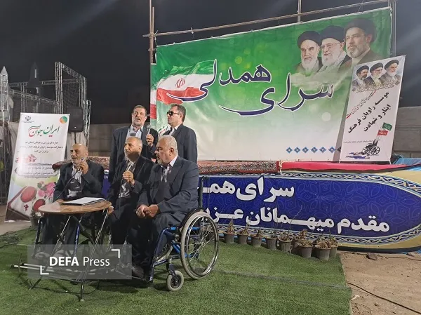 تجلیل از خانواده های شهدای سوم خرداد در تجمعات شبانه قم