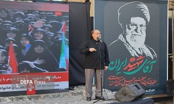 وداع با امام شهید
