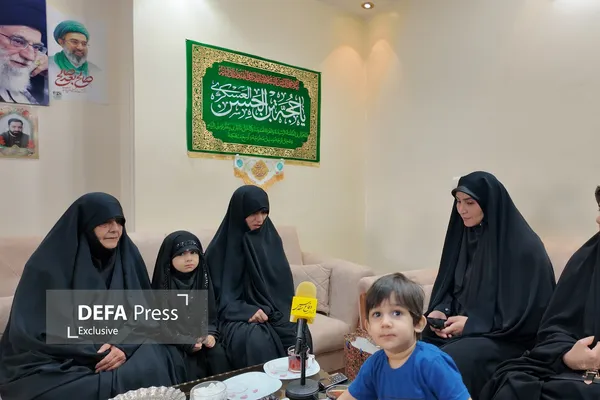 دیدرا با خانواده شهید مصطفی رحیمی