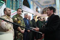 تصاویر/ «شکوه ایمان» فرصتی برای تجلیل از پدران شهدای والامقام اردبیل